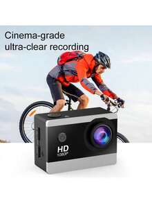 Reletech 4K 雙模式運動攝影機,4K Ultra HD/1080P 雙高清錄影,1050mAh 大容量電池,30米防水(含防水殼),戶外騎行、徒步、潛水錄影必備 - 查看 3