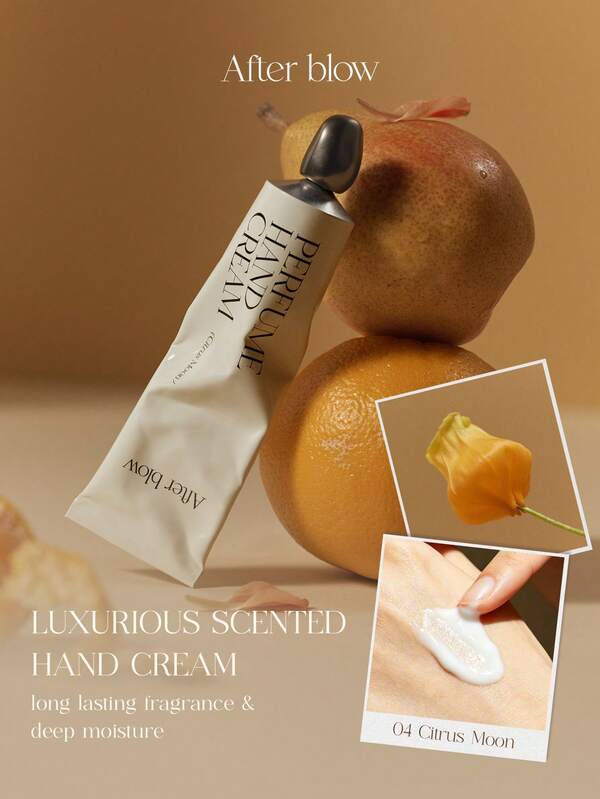After Blow 1PC K-Beauty Krim Tangan Pencerah & Pelembap Mendalam untuk Tangan Kering dan Pecah-pecah, Aroma Tahan Lama, Hadiah Natal yang Luar Biasa & Pelembap Perawatan Diri (50ml)