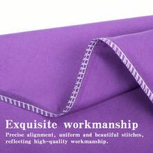 2 Pack Toddler Pillowcases 14*20 Inch  Brushed Microfiber Envelope Closure Soft Wrinkle Resistant Kids Pillow Covers(Pillow Insert Not Included) - Purple - View 3