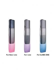 1 Buah Casing Pelindung Transparan Gradien Berkilau Berlapis Emas Mewah Universal untuk IQOS ILUMA ONE/Iluma I ONE/New ILUMA I ONE, Gradien Transparan Menonjolkan Warna Asli Perangkat, Barang Fashion Berkualitas Tinggi dan Indah, Bahan TPU Nyaman Digenggam, Tekstur Anti-Selip, Posisi Lubang Presisi, Anti-Jatuh, Anti-Gores, Tahan Lama, Tidak Mudah Rusak, Bodi Tipis Ringan dengan Lubang Tali untuk Memudahkan Dibawa dan Disimpan, Pilihan Multi-Warna yang Sederhana dan Personal, Cocok untuk Profesional Bisnis, Pria dan Wanita, Buat Kotak Penyimpanan Pribadi Anda Sendiri, Hadiah Sempurna atau Casing Pelindung untuk Penggunaan Pribadi - Gradien i ONE/TPU Baru - View 4