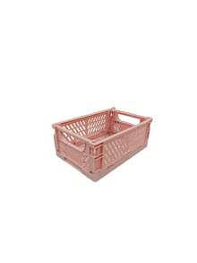1pc Foldable Baby Socks Storage Box, Hollow Design, Cute Nursery Storage Basket, Baby Supplies Organizer, Drawer Storage Organizer - Multicolor - View 11