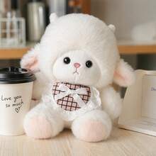 8.66inch Cute Sheep Wool Plush Doll-Super Soft And Fluffy.Silicone Baby Doll Full Silicone Body Plush Anime Figure Stuffed Animal Teddy Bear Plushies Soap Office Desk Room Decor Squishy - Multicolor - View 5
