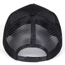 1pc Unisex Mesh Trucker Baseball Cap, 3D Patch Adjustable Curved Brim Outdoor Sun Hat For Men Women - Multicolor - View 6