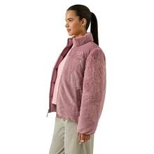 Reebok Womens/Ladies Reversible Puffer Jacket - Dusty Rose - View 3