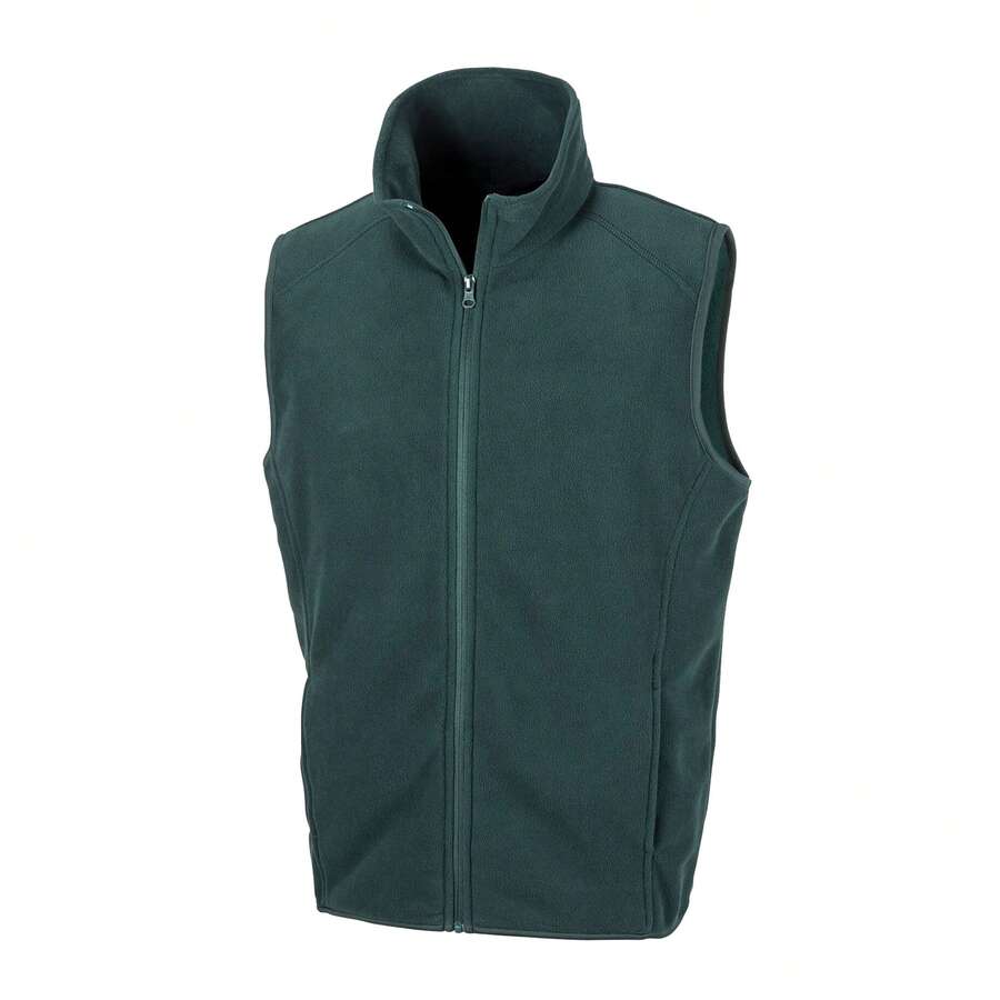 Result Core Mens Micro Fleece Gilet - Forest - View 1