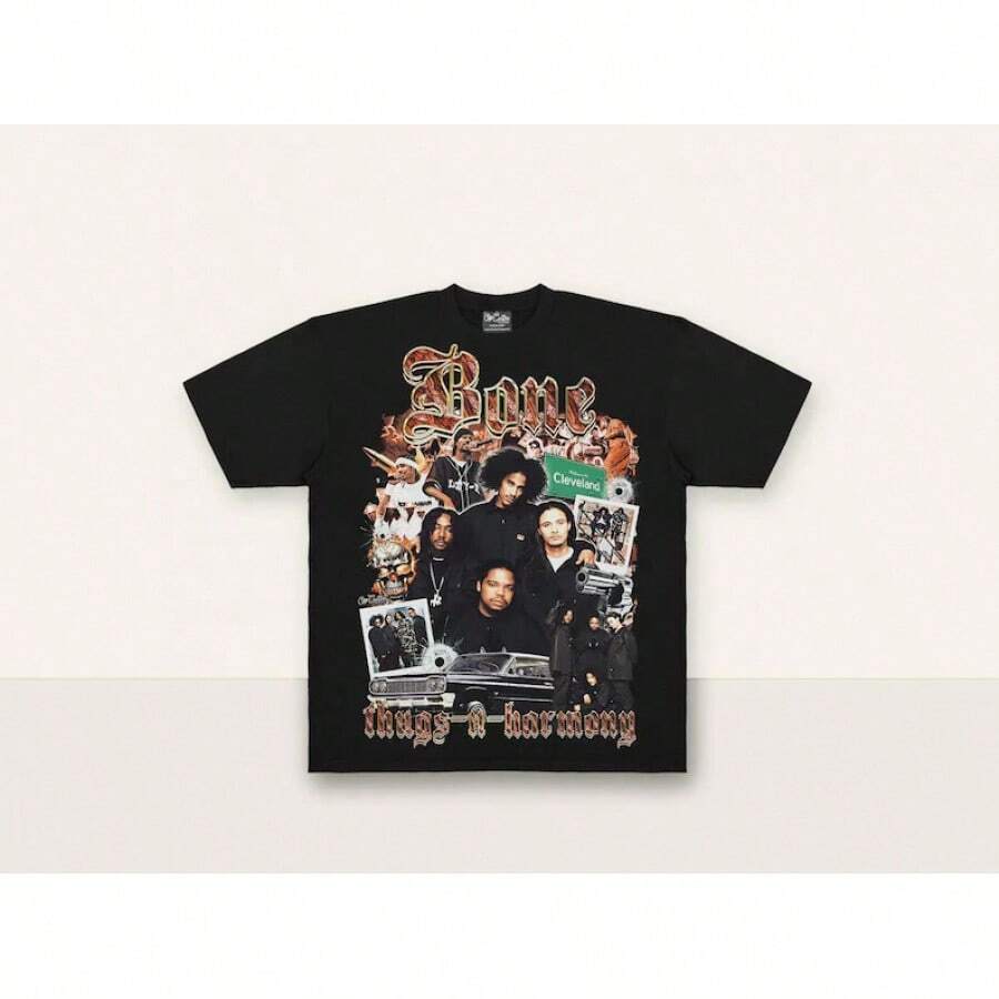 Men Sports Tees & Tanks - 黑色 - 查看 1