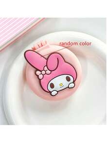 [Authorized] SANRIO Mini Foldable Portable Comb With Mirror - Lightweight Travel Comb And Makeup Mirror Integrated Scalp Massage Brush, Essential Gift For Outdoor Camping (Self-Assembly Required) - A - View 14
