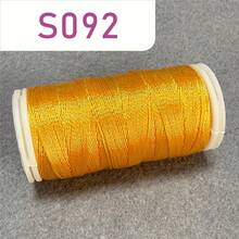 Sanbest Benang Renda Metalik Kelas Atas Terbaru 2026 100m 150D 3 Lapis 0,25mm untuk DIY Anting, Gelang, Kalung, Perhiasan, dan Kerajinan Rajut. Benang Renda Crochet Kuat, Benang Buatan Tangan Emas dan Perak. - 150D/3 - View 36