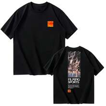 T-shirt à manches courtes pour hommes 100% coton de haute qualité, style Y2K, marque de luxe best-seller été 2026 - 2 - Voir 1