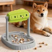 Hepet 2-in-1 großes Haustier-Puzzle-Spielzeug & Leckerli-Spender-Ball Rollfutterautomat, Anti-Langeweile-Trainings-Hundenapf, Anti-Erstickungs-Langsamfutterautomat für kleine Katzen & Hunde. Hundezubehör Katzenzubehör Hundespielzeug Katzenspielzeug Welpen Spiel halten Fütterung glücklicher Hund - Verschiedenfarbig - Übersicht 5
