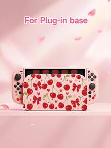 Lezhan, Compatible With Switch 2nd Generation Protective Case (2025), Red Heart Cherry Protective Shell, Compatible With Switch 2/Switch NS/Switch OLED/Lite, Compatible With Switch Game Console Accessories, Full Set, Storage Bag, Dock Shell With Card Slot, Best Gift Compatible With Switch Players - Multicolor - View 16