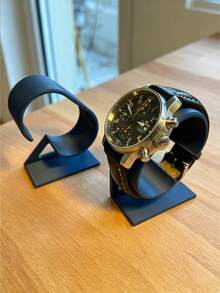 1pc Creative Watch Stand, Desktop Watch Storage Display Rack, Countertop Watch Display Stand, Minimalist Style Storage, Watch Holder, Jewelry Tower - Multicolor - View 2