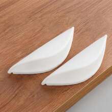 2pcs Multi-Color Mini Plastic Pull Handles, Self-Adhesive No-Drill Easy Installation, Suitable For Cabinets, Drawers, Wardrobes, Cabinet Doors - A-2PCS - View 8