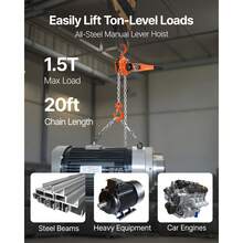 Lifting Tools & Accessories - 1.5 T, Elevación De 6 M - View 2