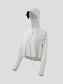 Beneunder Women's Cooling Sun-Protective Jacket (Cape Style) AL118 - Beige - View 10