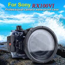Sea Frogs For RX100 VI 60m/195ft Sea Frogs Underwater Camera Housing - View 1
