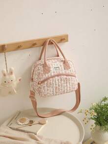 1pc Portable Handheld Mommy Bag, Large Capacity Diaper Storage Bag For Outings, Mother And Baby Bag - Multicolor - View 10