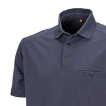 Result Mens Work-Guard Apex Short Sleeve Polo Shirt - Navy - View 2