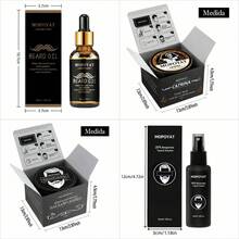 Beard & Mustache Care - Beard Cream + Beard Gel + Beard Spray + Beard Oil - View 5