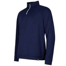 Under Armour Mens Quarter Zip Midlayer - Midnight Navy - View 2