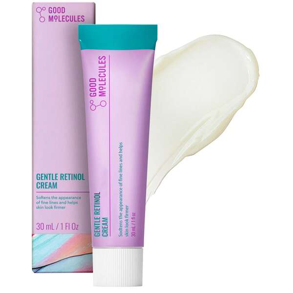 Gentle Retinol Face Cream - Retinol Night Cream, Fades Fine Lines & Wrinkles, Firming Skin Formula, Anti-Aging Facial Skincare