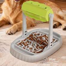 Hepet 2-in-1 großes Haustier-Puzzle-Spielzeug & Leckerli-Spender-Ball Rollfutterautomat, Anti-Langeweile-Trainings-Hundenapf, Anti-Erstickungs-Langsamfutterautomat für kleine Katzen & Hunde. Hundezubehör Katzenzubehör Hundespielzeug Katzenspielzeug Welpen Spiel halten Fütterung glücklicher Hund - Verschiedenfarbig - Übersicht 4