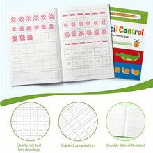 Pen Control Practice Workbook, Improve Writing Skills Through Fun Pen Control Exercises, Help Develop Concentration And Fine Motor Skills Back To School - Pen Control Practice Book - View 5