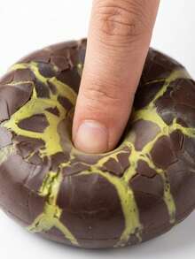 Mint Chocolate Crisp Ball Squeeze Toy, Super Soft Shell Filled Sensory Toy, Cracking Sound Stress Relief Toy, Anxiety Relief Hand Therapy Relaxation Toy, Suitable For Teens And Adults Office Desk Daily Leisure Stress Relief Toy, Due To Lighting, Monitor And Other Reasons, There May Be Slight Color Difference Between The Actual Product And The Image - Multicolor - View 7