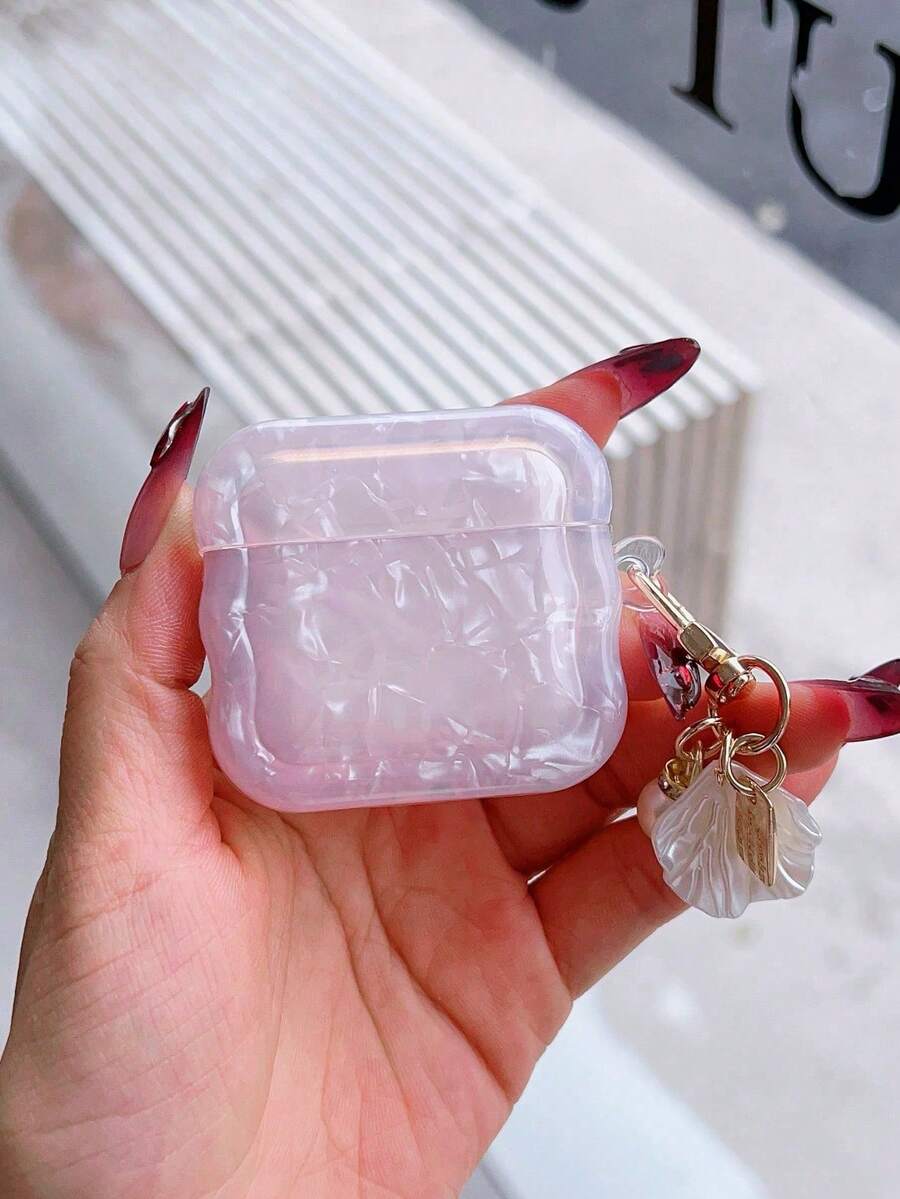 Compatible For AirPods 4 Pro 3 1/2/3 Shell Butterfly Earphone Case Luxury Fashion - Pink - View 1