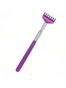 1/2PCS Stainless Steel Extendable Back Scratcher, 5-Section Adjustable Telescopic Itch Scratcher For Elderly Independent Use, Portable Itching Relief Tool For Home Travel Gym Use - View 24