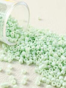 Japan DB 10g 11/0 Delica Beads, Frosted Color Glass Seed Bead, Multicolor DIY Beads For Jewelry Making - Frosted - View 55