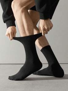 Calcetines deportivos casuales de otoño/invierno, calcetines de baloncesto unisex, calcetines de tripulación - Multicolor - Ver 1
