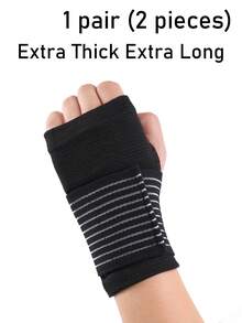 Wrist Brace Compression Wrist Support Splint For Women Men Adjustable Wrist Strap Compression Wraps Fit Right Left Hand For Gym Weightlifting Home Exercise Fitness Cycling Gloves Workout Equipment Hiking Gear Bikes Travel Essentials Accessories - Multicolor - View 13