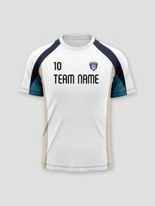 2026-27 賽季英超聯賽個人化客製化 T-shirt－熱刺隊 Logo、號碼、隊名與球員姓名運動款 - 白色 - 查看 3