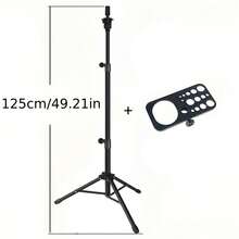 AliLeader Wig Stand Wig Tripod Stand With Tray Wig Mannequin Head Stand For Canvas Block Mannequin Head / Training Doll Head, Halloween - 1PC - View 11