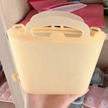 [Capacity Cosmetics Bag] Large Silicone Cosmetic Organizer Bag | Portable, Unscented, Multi-Functional Storage For Lipsticks, Makeup Brushes, Perfume,Silicone Sealing Bag,Makeup Organizer,Room Decor - Multicolor - View 4