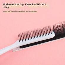 Mini Eyebrow Comb Comb, Colorful, Compact, Portable Eyelash Comb, Eyelash Beauty, Eyebrow Brush, Small Comb, Manufacturer Wholesale - Blue (25pcs/package) - View 5