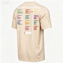 FIFA World Cup 2026 ™     World Cup Bracket Tee - Unisex - 杏色 - 查看 2