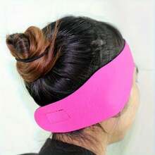 1pc Adjustable Ear Cover Swim Cap Headband, Made Of Waterproof Neoprene Material, Effectively Prevents Water From Entering Ears, Suitable For Swimming Lessons, Water Sports, Fitness And Bathing, Pool Accessory - A - View 6