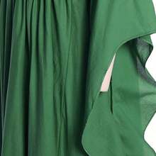 Nuevo vestido de corte medieval, estilo retro, vestido largo para actuaciones en escenarios europeos y americanos. - Verde - Ver 15