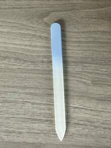 磨砂玻璃指甲锉 - 美甲護理工具，適用於自然指甲，溫和護理，人體工學設計，光滑研磨表面，日常美容工具 - 珊瑚粉 - 查看 6