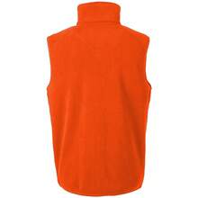 Result Core Mens Micro Fleece Gilet - Orange - View 3