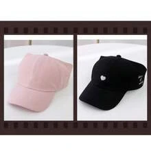 2 Peças Boné de Beisebol com Rabo de Cavalo para Mulheres, Boné Casual com Coque Desarrumado, Boné Pontiagudo Leve, Chapéu de Sol da Moda, Adequado para Esportes ao Ar Livre e Uso Casual Diário - boné preto - Visão 9