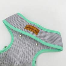 狗狗牽繩背心胸背帶，適用泰迪、柴犬、小型與中型犬，防逃脫胸背帶，適合戶外散步 - 彩色 - 查看 8