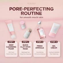 SKIN1004 Poremizing 快速清潔泥棒面膜，韓國護膚品，0.95 Oz / 27g - default - 查看 4