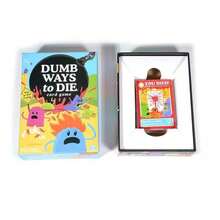 Fast-Paced Strategic Party Card Game With Cartoon Style Illustrations, Featuring Various Funny "Death" Ways, Perfect For Halloween Party - View 4