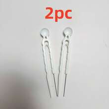 1Set 2pcs Beaded Mosaic Board Material Kit With Manual Tools: Bead Dispenser, Bead Box, Pink Spoon, Single Needle - Multicolor - View 8