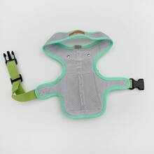 狗狗牽繩背心胸背帶，適用泰迪、柴犬、小型與中型犬，防逃脫胸背帶，適合戶外散步 - 彩色 - 查看 6