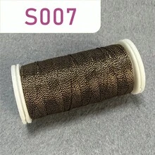 Sanbest Benang Renda Metalik Kelas Atas Terbaru 2026 100m 150D 3 Lapis 0,25mm untuk DIY Anting, Gelang, Kalung, Perhiasan, dan Kerajinan Rajut. Benang Renda Crochet Kuat, Benang Buatan Tangan Emas dan Perak. - 150D/3 - View 19