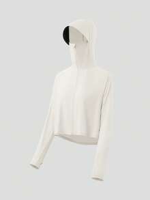 Beneunder Women's Cooling Sun-Protective Jacket (Cape Style) AL118 - Beige - View 8